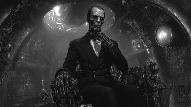 Vincent Price Android Steampunk Horror