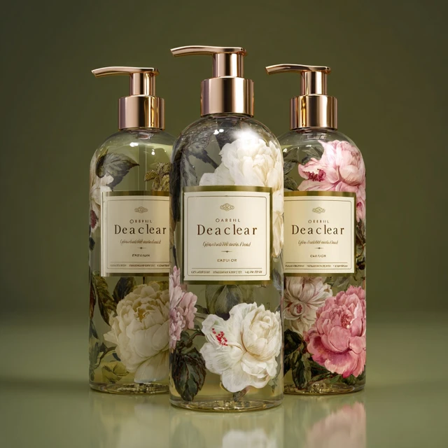Dearclear Luxury Shampoo Gardenia Design