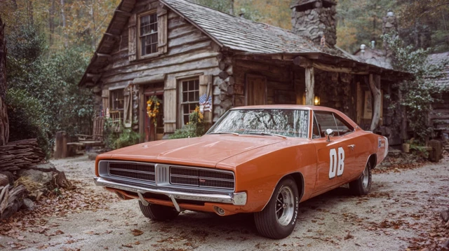 General Lee 80s Photo The Dukes of Hazzard