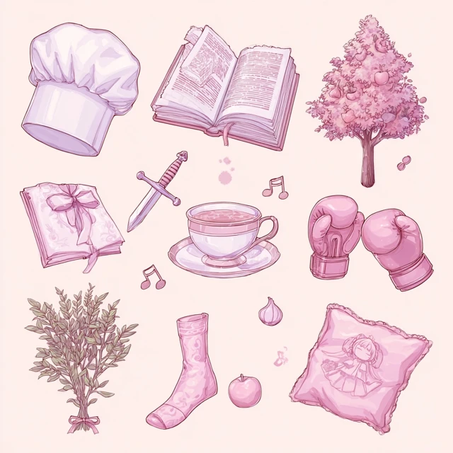 Anime Chef with Magical Cooking Elements