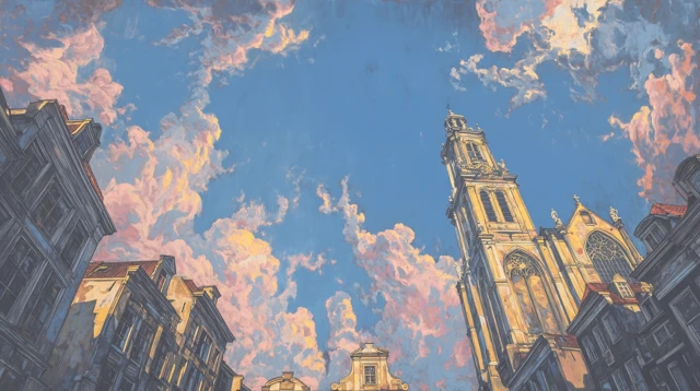 Church Fresco Art Masterpiece Rembrandt