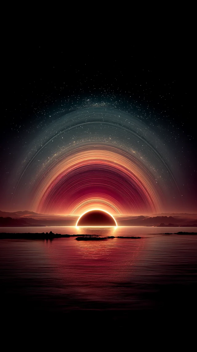 Enigmatic Planet with Swirling Dust Rings