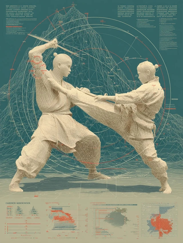 Northern Chinese Martial Arts Analysis Infographic