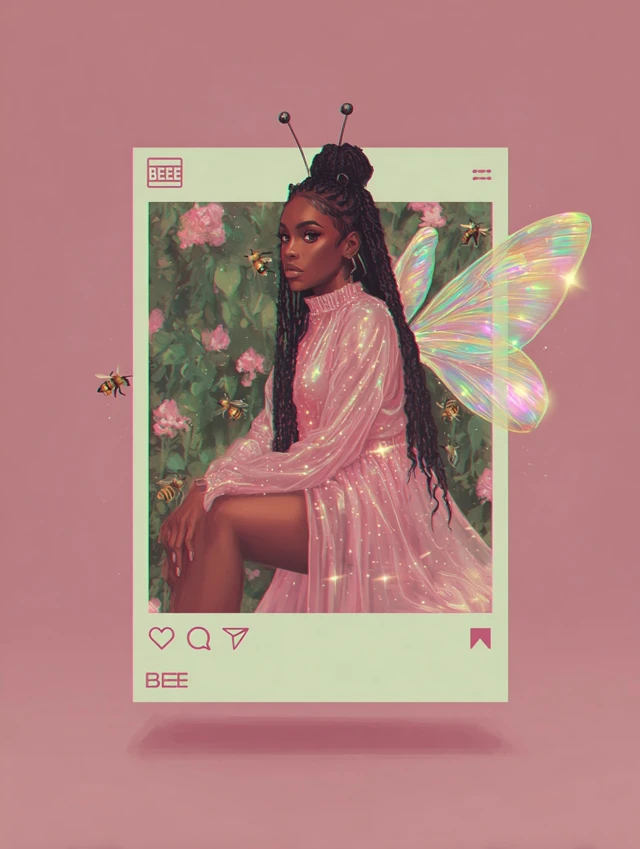 Honeybee Princess Instagram Post Black Girl Magic