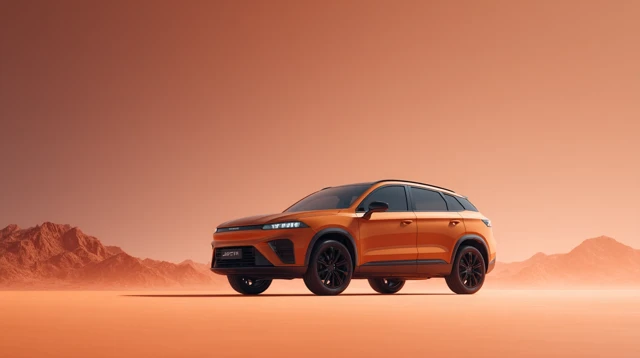 Jetour X70 Car Cinematic Photography