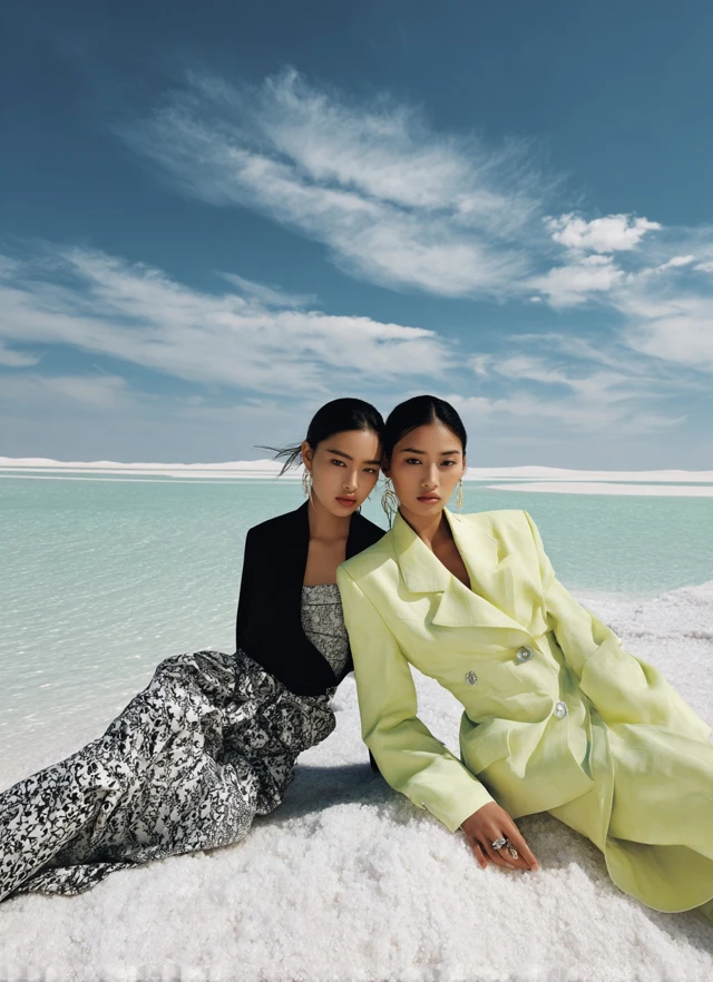 Dior Spring Collection Asian Models Fashion Editorial