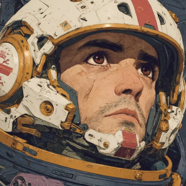 Anime Space Fighter Pilot Genetically Modified