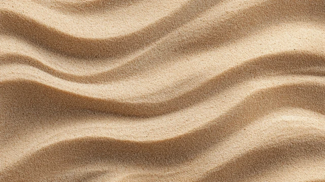 Beige Desert Sand Texture Close Up