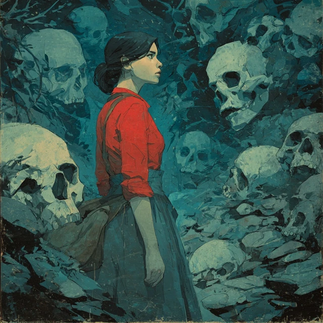 Aomi Among the Dead Anime Art