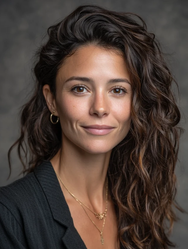 Professional Headshot Beautiful Woman Business Casual