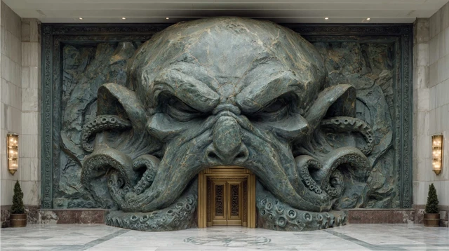 Federal Reserve Bank of Scyphozoa 3D Art