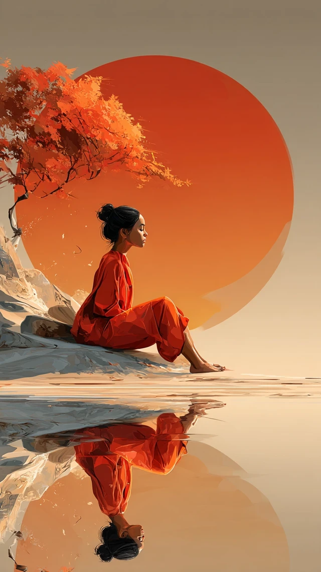 DBT Illustration for Mental Wellbeing and Emotional Balance