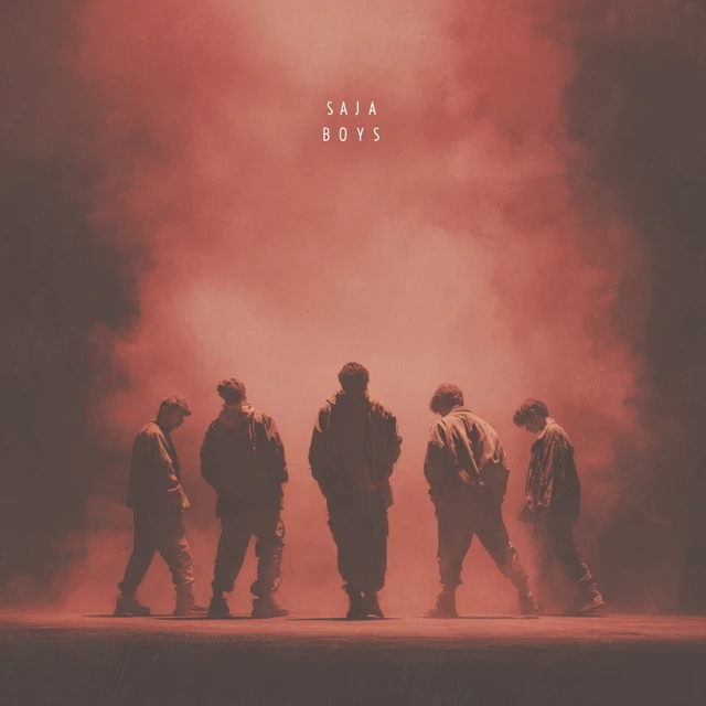 Saja Boys Band Silhouette Autumn Tones