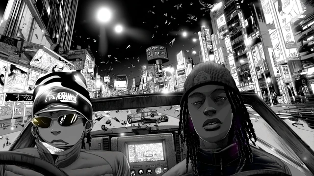Tokyo Drift Manga Panel Street Racing