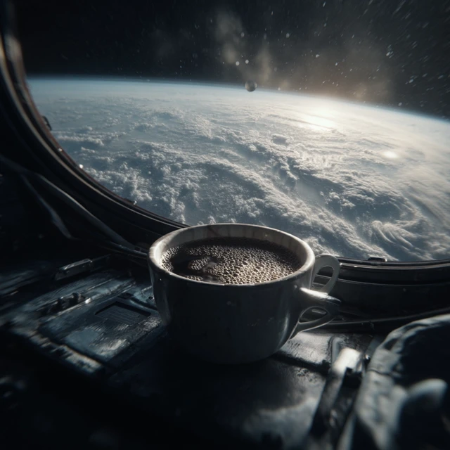 Coffee in Space A Cosmic Brew