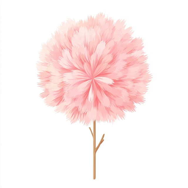 DIY Pom Pom Flower Craft Tutorial