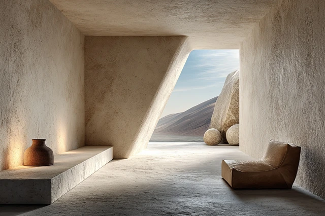 Minimalist Interior Design Calm Morning Light