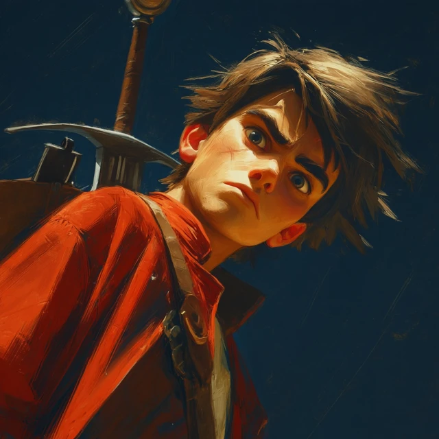 Jerry Banks Determined Teenager With Sword Art