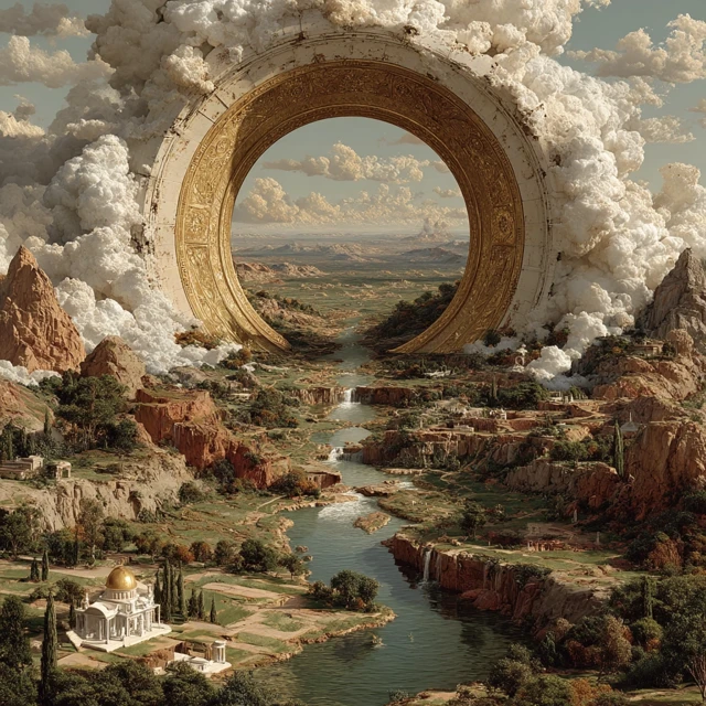 Neoclassical Painting Cognis Infinitum