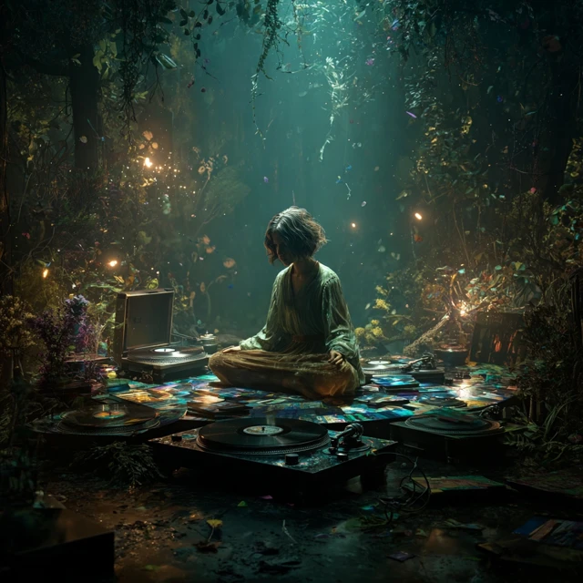 Magical Forest Fairy DJ Dreamscape