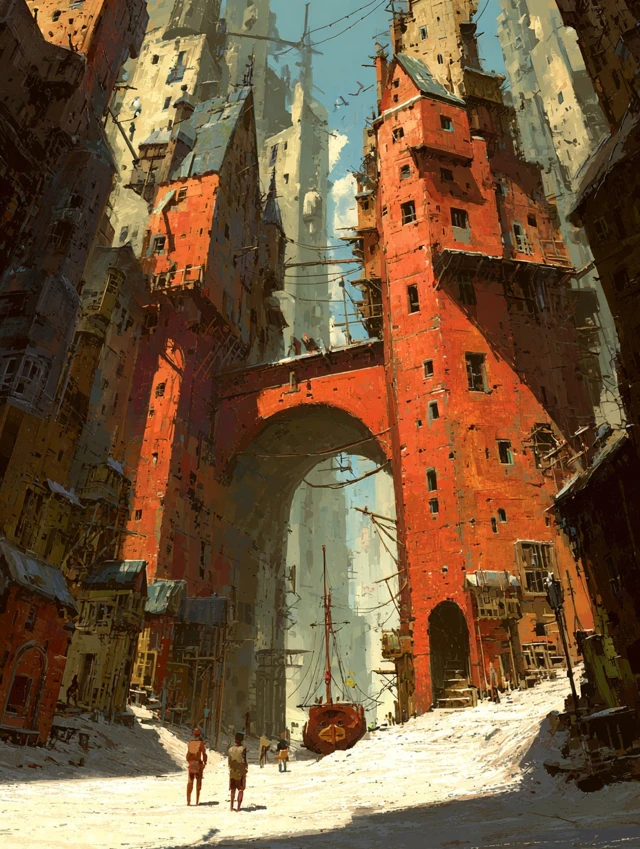 Film like fairytale art Ian McQue style