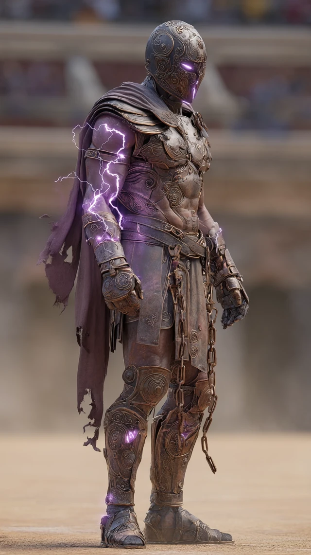 Hit Gladiator God of Time Cinematic Portrait