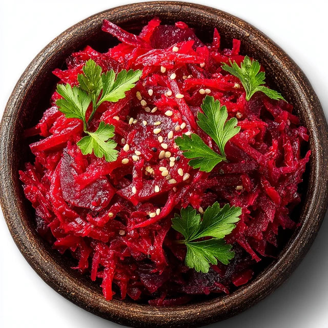 Spicy Beet Salad Armenian Cuisine Food Photography