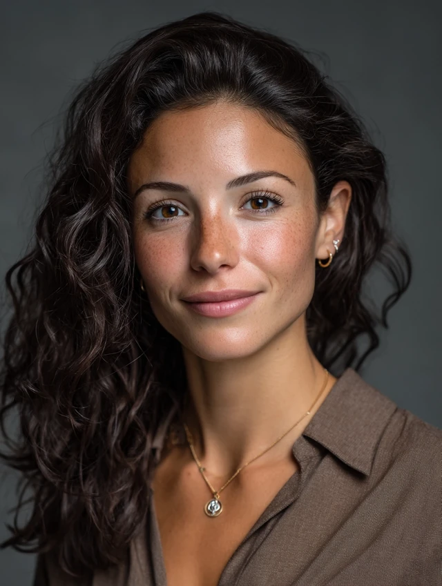 Professional Headshot Beautiful Woman Business Casual