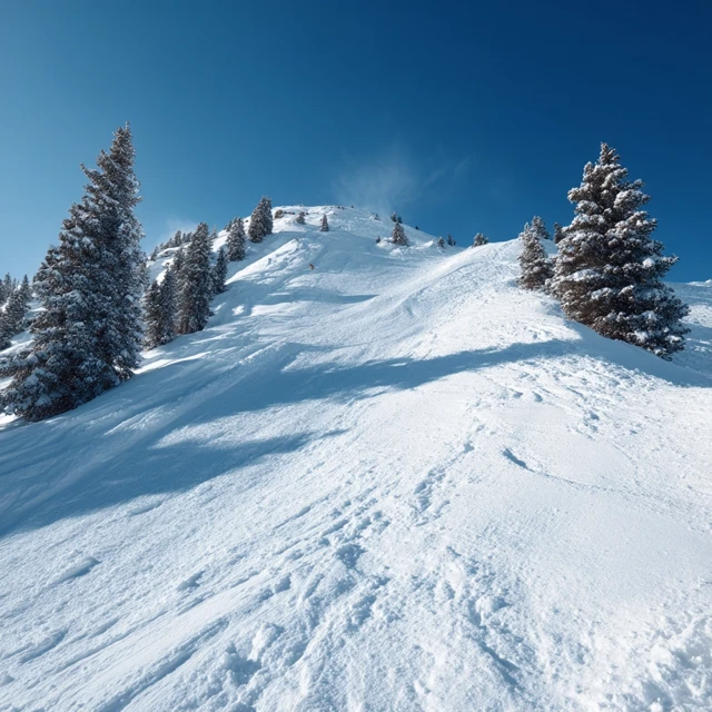 Off Piste Ski Slope Photography Snow Mountains