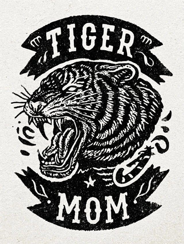 Tiger Mom TShirt Design Detroit Baseball Team