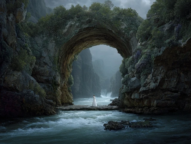 Archway of Creation Nature Landscape by Zhang Jingna