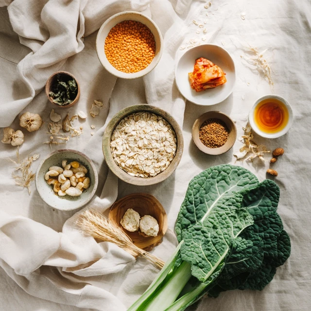 Vegan Food Arrangement Healthy and Delicious