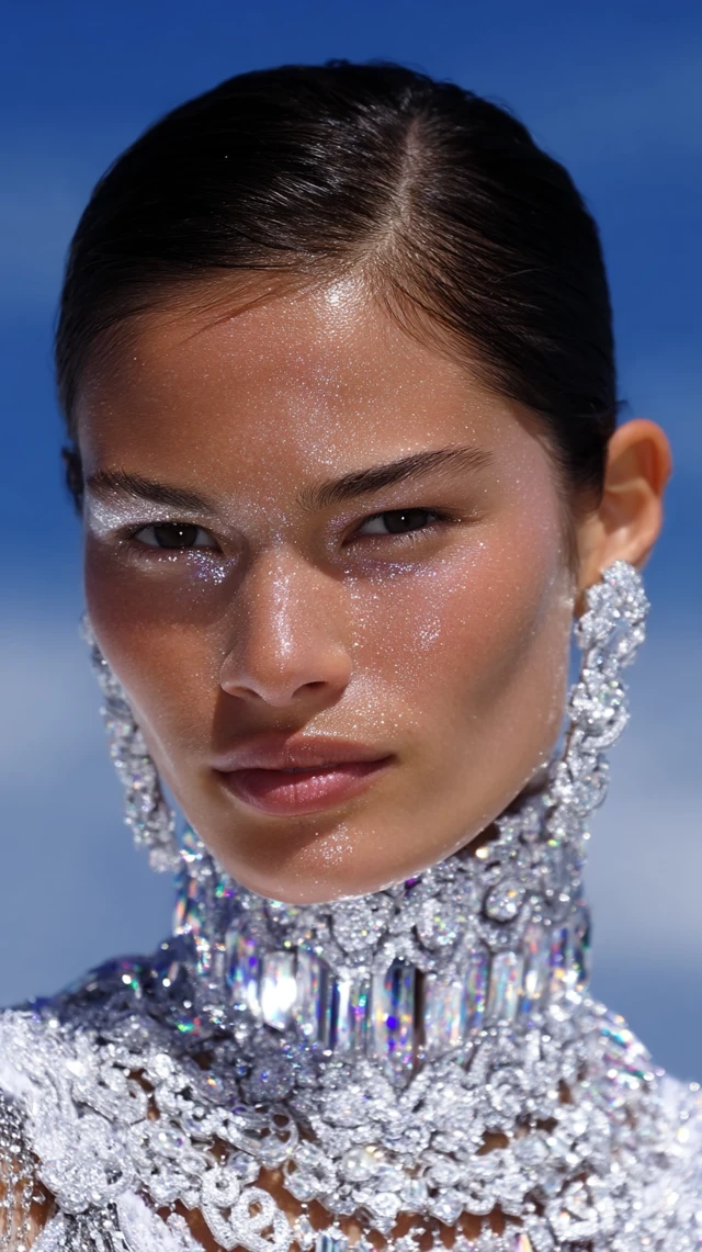Mercedes Benz Diamond Jewelry at Paris Fashion Week