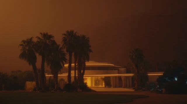 Palm Springs Cyberpunk Futuristic Film Still