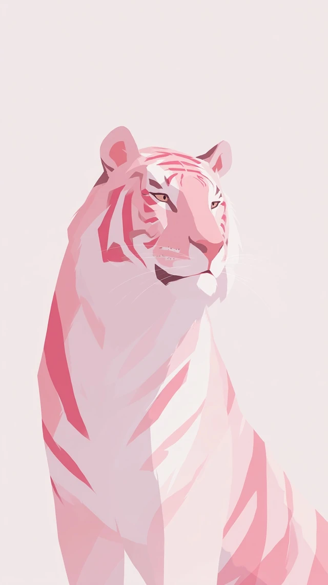 Pink Tiger Illustration Herge and Goro Fujita Style