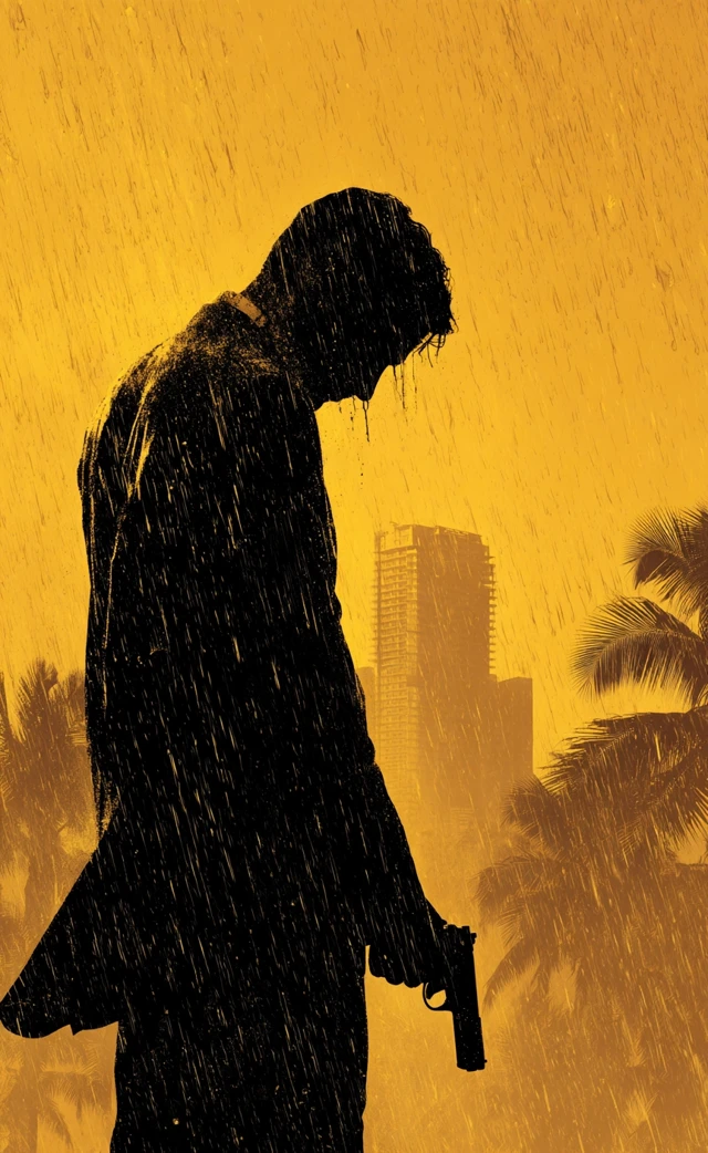 Crime Thriller Book Cover Miami Noir