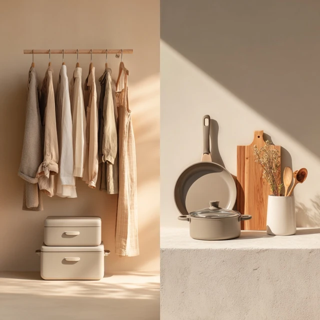 Capsule Wardrobe Kitchen Minimal Lifestyle
