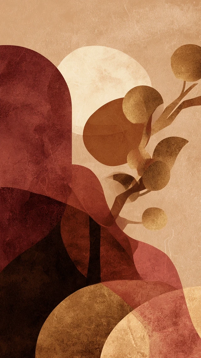 Minimalist Chinese Shadow Puppetry Art