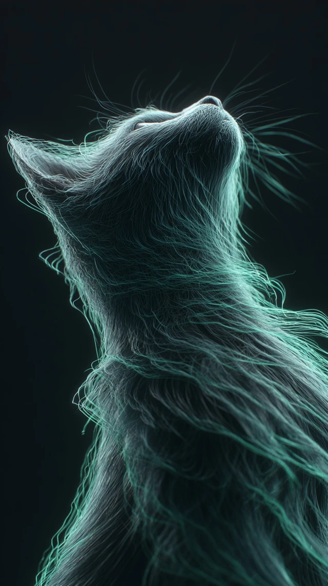 Oscillograph Animal Art by Ash Thorp