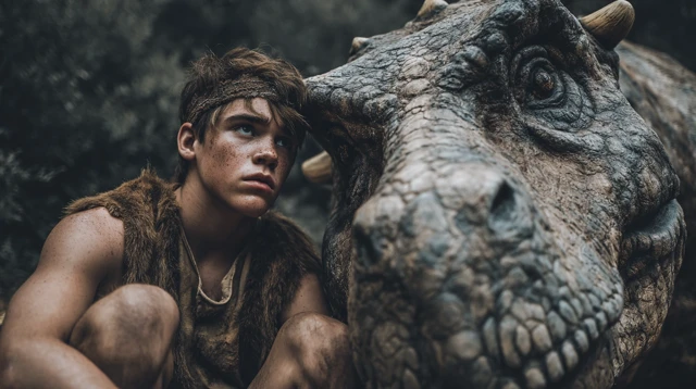 Prehistoric Man and Mammoth A Live Action Story