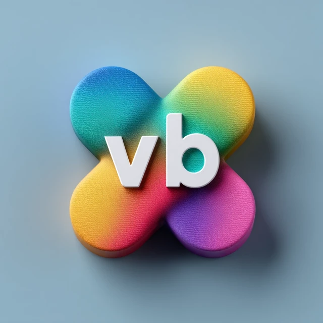 Vibn Dating App Logo Design Creative and Modern