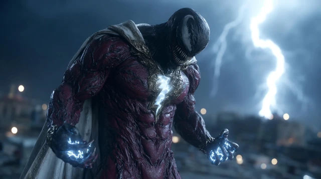 Venom Shazam Fusion Super Villain Illustration