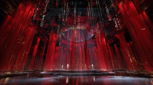 Fractal Opera Stage SciFi Art