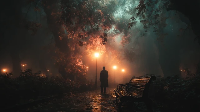 Mysterious Pier in the Mist A Haunting Seaside Scene