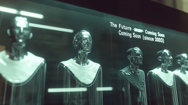 Dystopian Future Exhibition Abandoned Tech