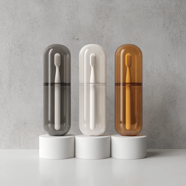 Minimalist Toothbrush Travel Case Design