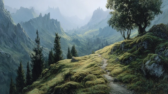 Valinor Landscape by John Howe