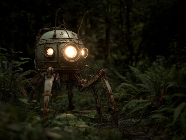 Bio Mechanical Guardian of a Lost World