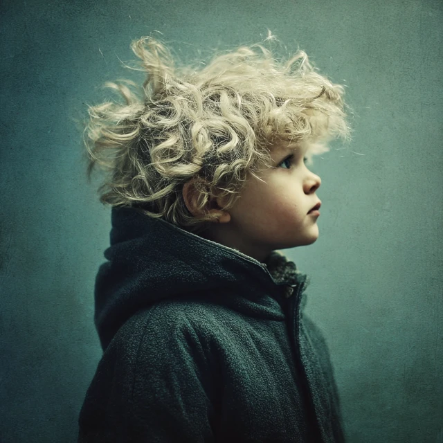 Portrait of a Young Boy by the Window