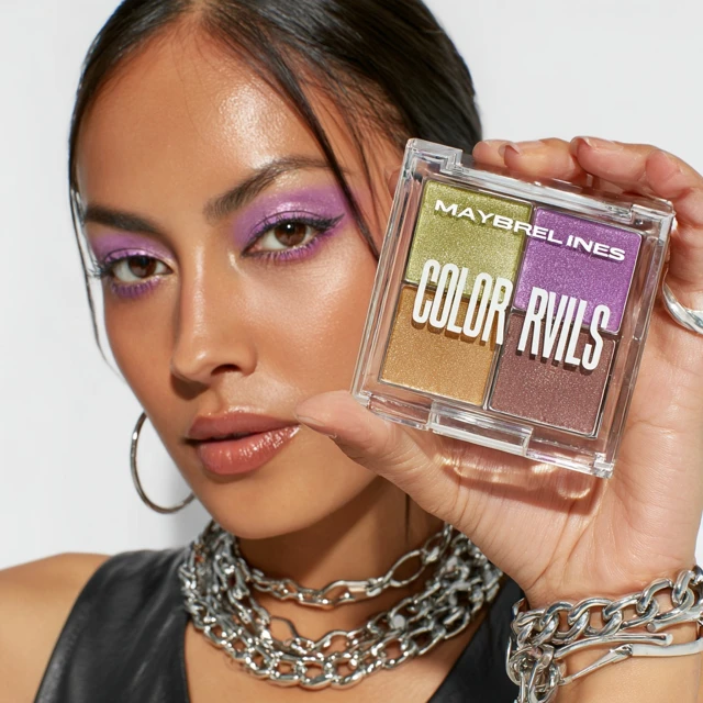 Maybelline Color Rivals Eyeshadow Palette Makeup Look